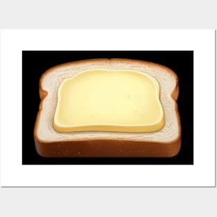 Butter Kawaii Yummy Since Vintage Bread Sandwich Toast Since Posters and Art